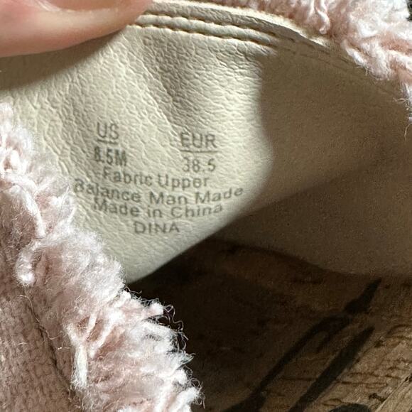 Sam Edelman Dina 8.5 3” 3/8 fabric Espadrille wedges - Picture 7 of 7